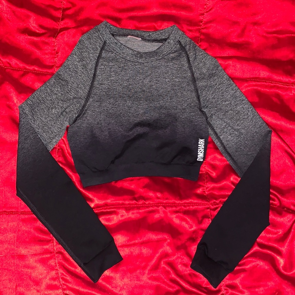 Long sleeve crop top! Gymshark